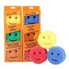 Douyin Smiley Magic Cleaning Sponge – Loofah-Style Honeycomb Kitchen Dish Sponge