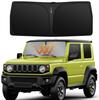 From Manufacturer Heatwave BLUESEATEC Suzuki Jimny Sierra JB64 JB74 Sunshade for Windshield Light Heat UV Suitable for Car with Storage Easy