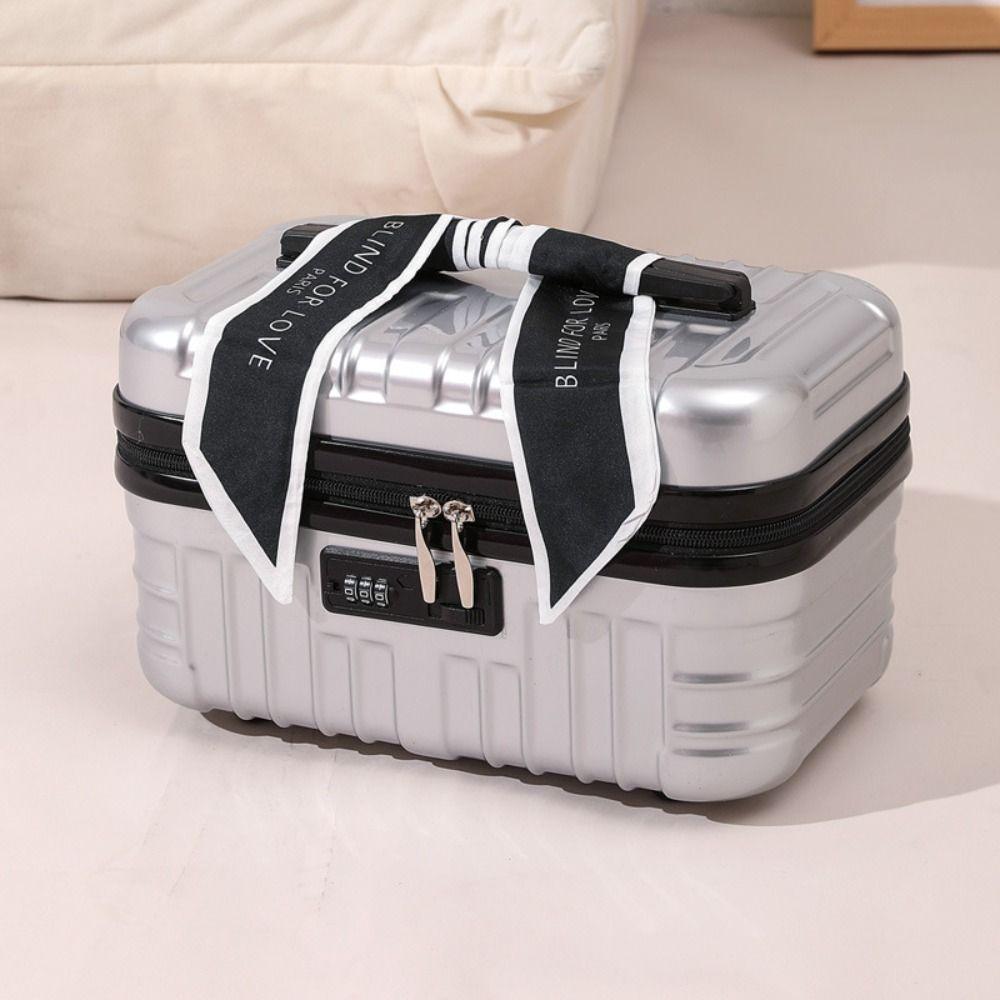 Large Capacity Toiletry Storage Bag 17 Inch Mini Luggage Bag Makeup Bag  Women's Handbag