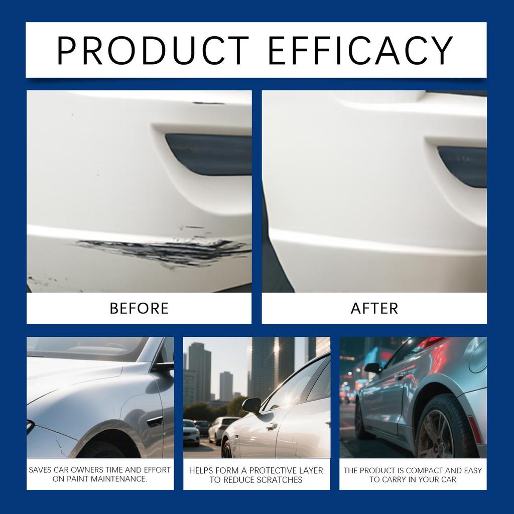 Homonth Red Car Light Scratch Care Spray 100ml Scratch Removal, Polishing and Renovation, Paint Care, Suitable for Car Paint