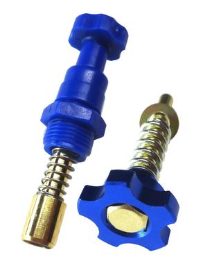 Peça de produto de paz Keihin PWK Original Alavanca de Puxar Afogador Êmbolo Conjunto de Parafusos de Marcha Lenta Peças de Carburador (Azul)