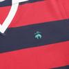 BROOKS BROTHERS Johnny Collar Striped Polo Shirt (Red) (Bbntmm8741Dem)