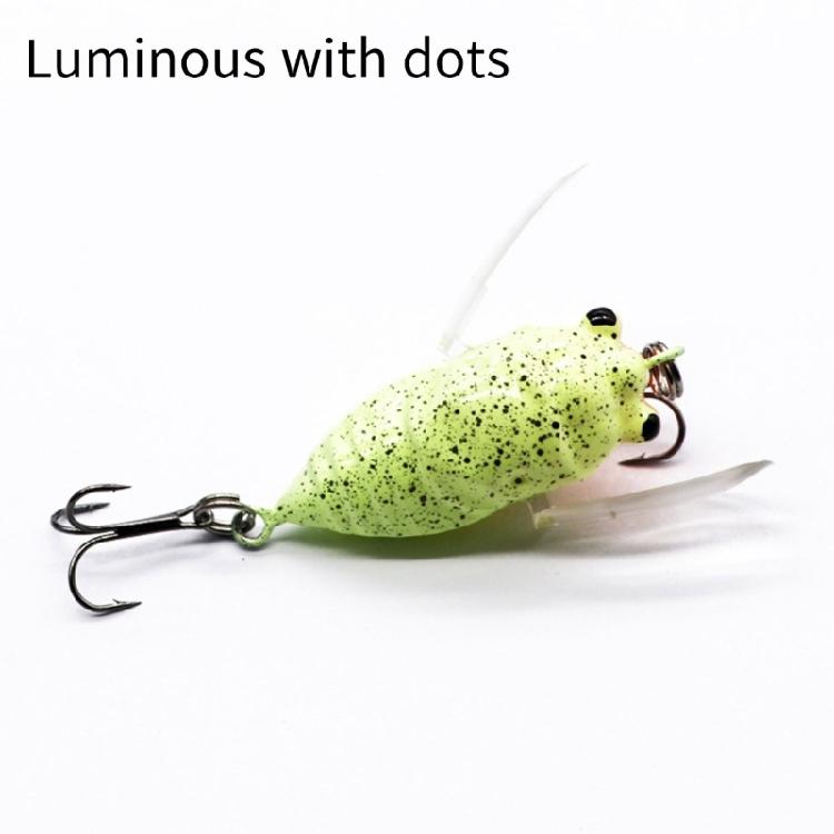 5Pcs Cicada Crankbait Fishing Lures Artificial Baits Insect Baits Fishing Tackle 4.5cm 6g Hard Baits