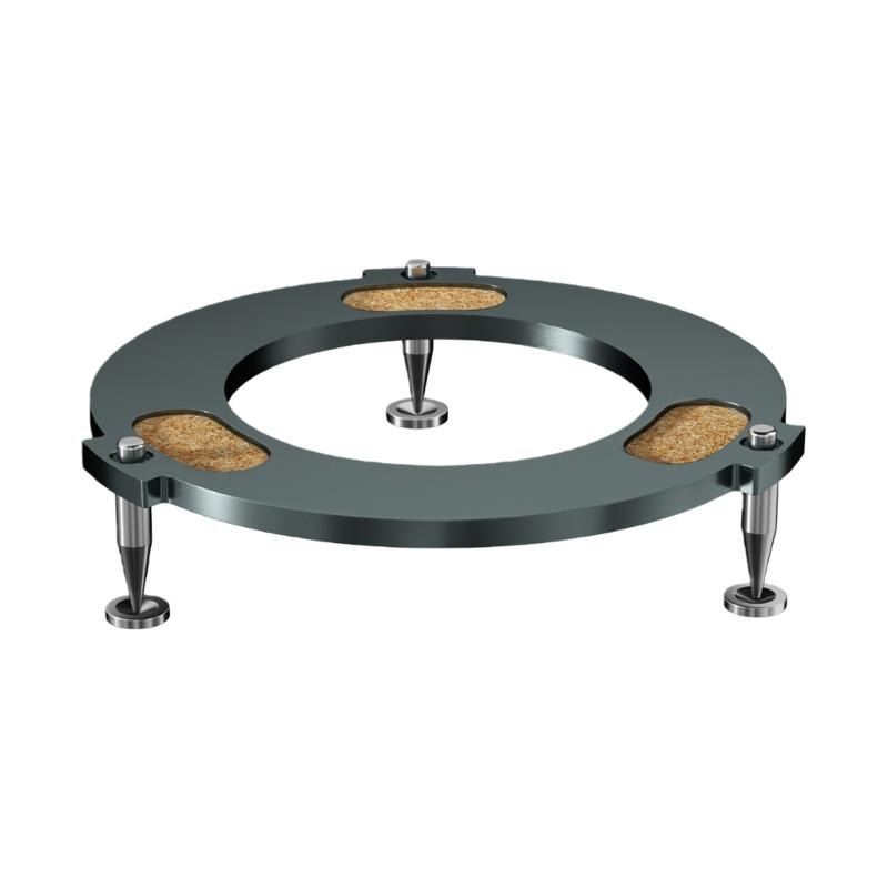 Stainless Steel Soundbar Stand Holder With Nonslip Base for Speaker Enhances Acoustic Performances