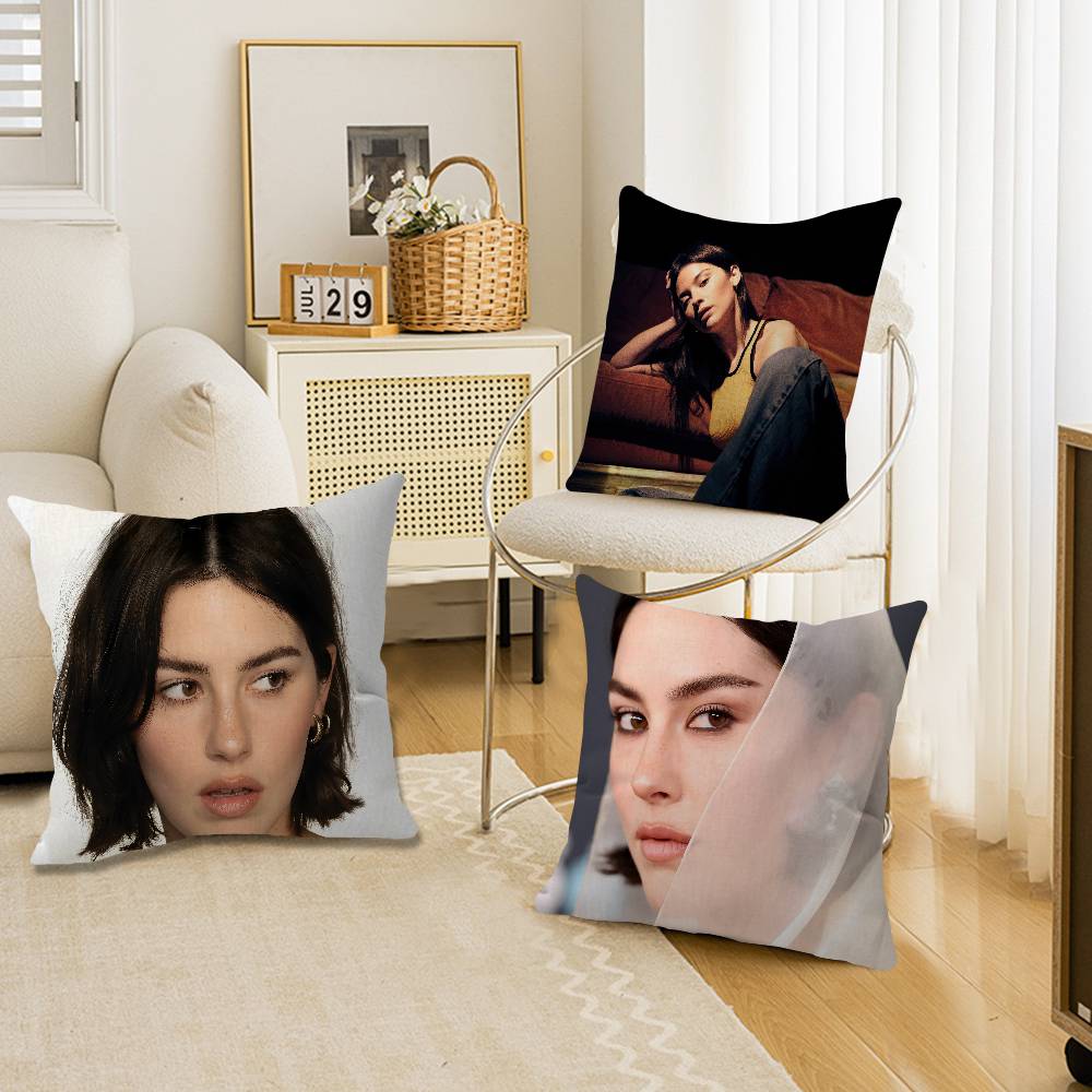 Sängerin G-Gracie Abrams Kissenbezug Sofakissenbezug Heimzimmer Dekoration Kindergeschenk