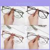 Minimalist Blue Light Blocking Glasses Frame For Men And Women With Material And Geometric Style
