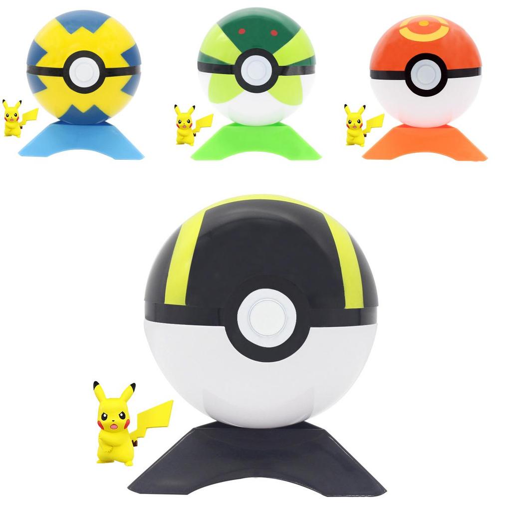 Premium Quality Pokemon Pokeball 7cm Toy Ball With Pikachu Monster Figures Gift