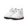 Air Jordan 7 Retro TD Cardinal 2022 Baby Sneakers White Black Cardinal-Red DJ2776-106