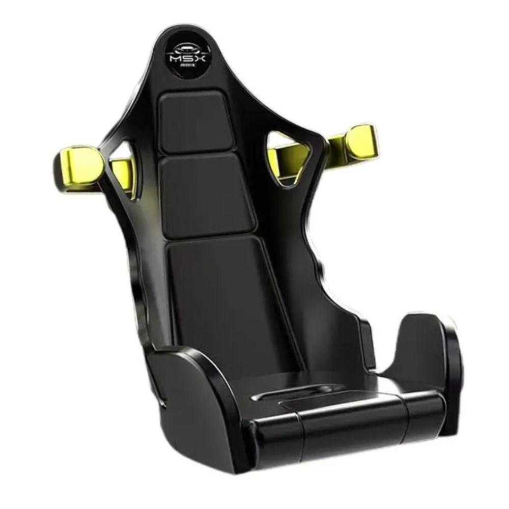 

Универсальный кронштейн для гоночного сиденья, подставка для гоночного сиденья, универсальный держатель для мобильного телефона 4,7-7 дюймов жёлтый