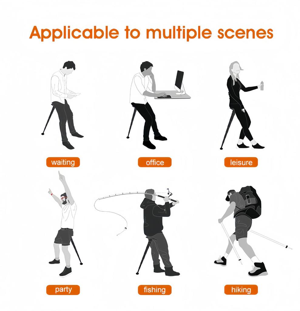 Compact Magic Folding Stool: Portable Retractable Chair with Color Box