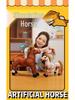 Cute Pony Plush Doll - Simulation Blood-Sweat Horse Birthday Gift for Girls