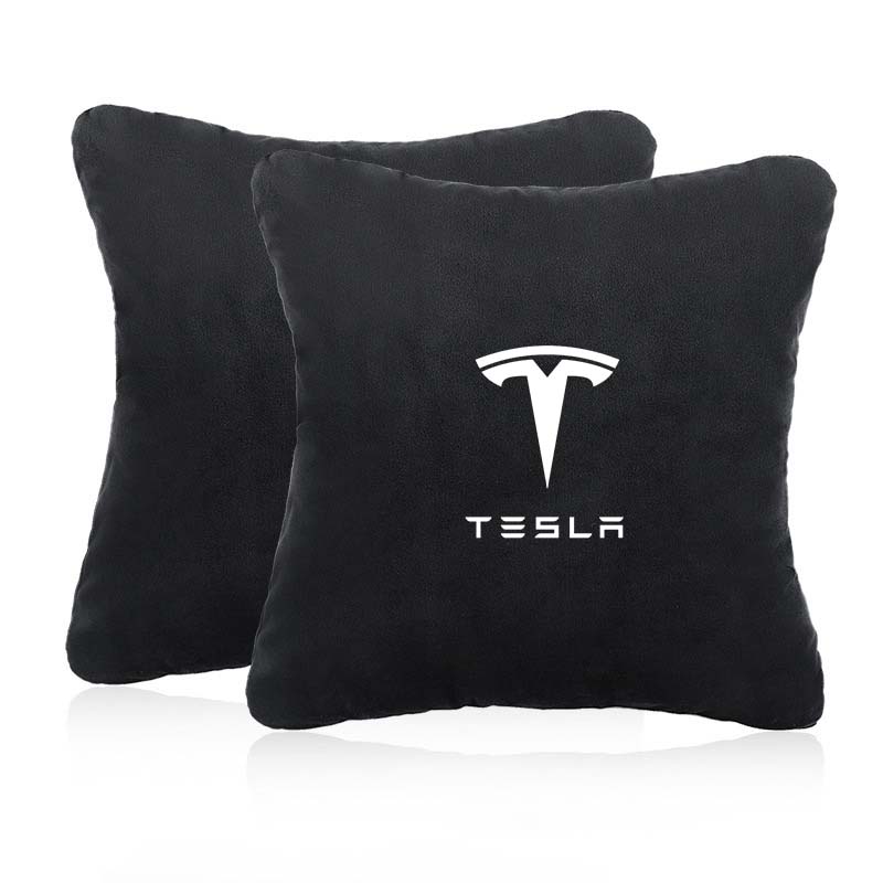 AAAIT1 For Tesla Model 3 S X Y Cybertruck SpaceX Car Seat Neck Pillow Soft Memory Neck Pillow High-Quality Headrest Lumbar Support