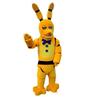 Christmas Creepy Yellow Rabbit Mascot Costume Bunny Adult Suit Fancy Dress Party Cosplay Halloween Carnival Holiday Birthday Gi