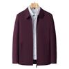 Middle-aged Business Executive Lapel Jacket Spring and Autumn New Middle-aged and Elderly Dad Dress Jacket Jacket