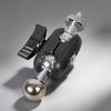 2Pcs 17.4mm Ball Head Connectors 1/4" 20 UNCs Thread for 360 Degree Rotation Camera Mounts For Smartphones and Tripods