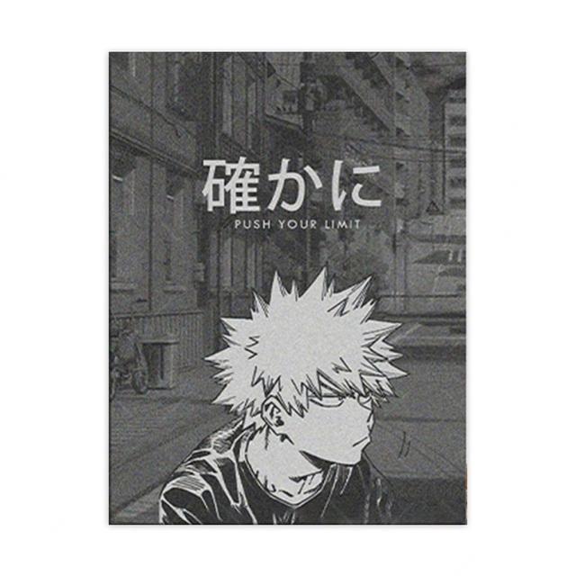 Katsuki Bakugo Kacchan BNHA Canvas Painting Decor Wall Art Pictures Bedroom Study Home Living Room Decoration Prints Poster
