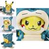 Adorable 20cm Pokemon Pikachu And Snorlax Soft Plush Toy For Kids