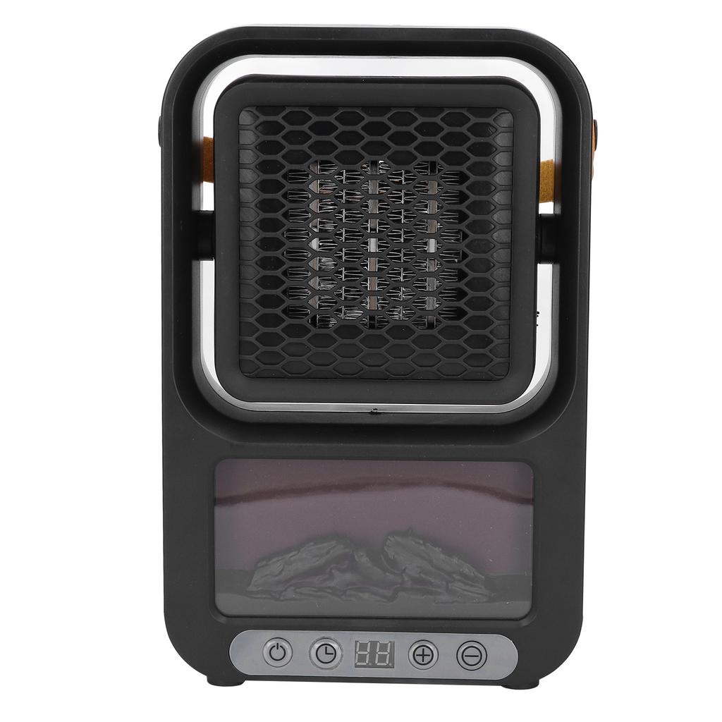 Small Space Heater for Indoor Use Electric Portable Heater Fan Quiet Desk Heater with Remote Control for Office Home