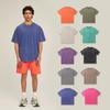 Men's Vintage Distressed Oversized Drop Shoulder T-Shirt, European Size, 230g, Short Sleeve
