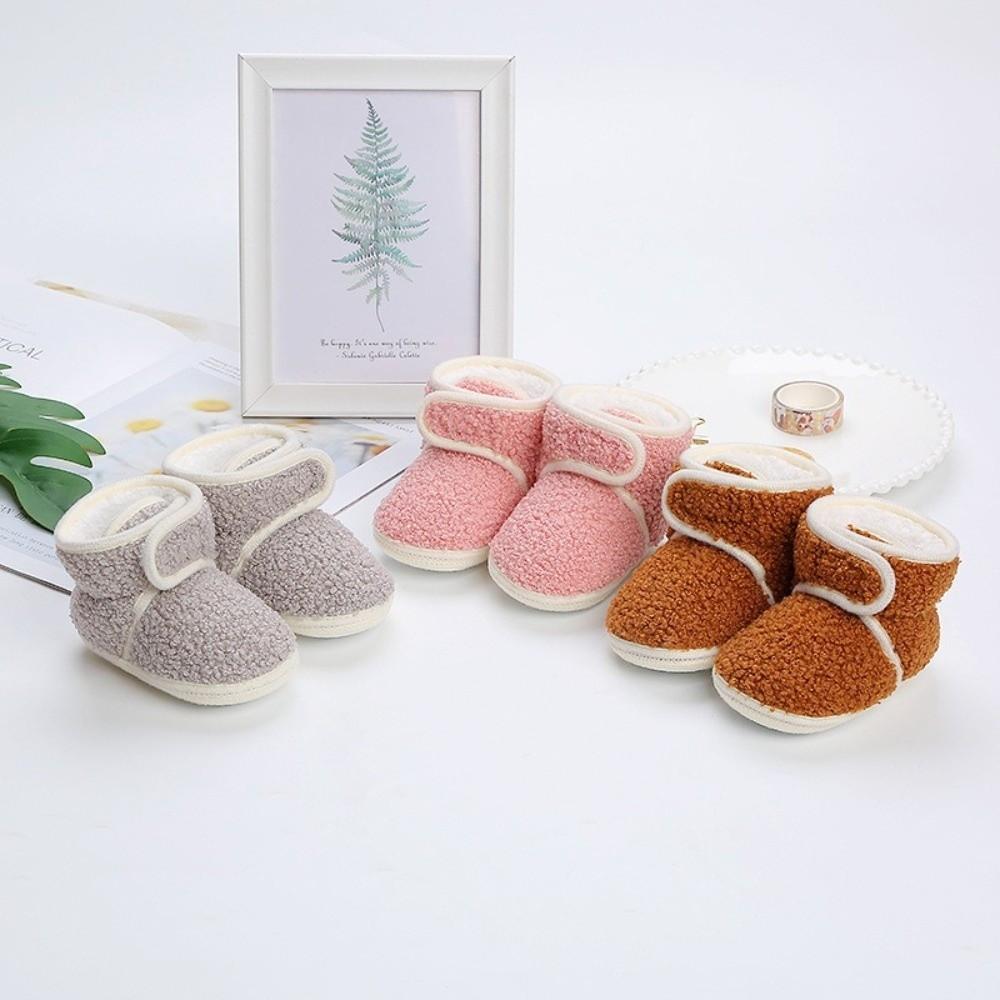 Sapatos de Pelúcia para Recém-Nascido Chinelos Macios Meias Antiderrapantes Novos Bebês Meninas Meninos Meninas Meninos
