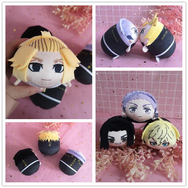 10cm Anime Plush Toy Manjiro Sano Ryuguji Ken Habumiya Ichiho Venue Keisuke Matsuno Chidori Sankilon Plush Doll Cute Soft Stuffe