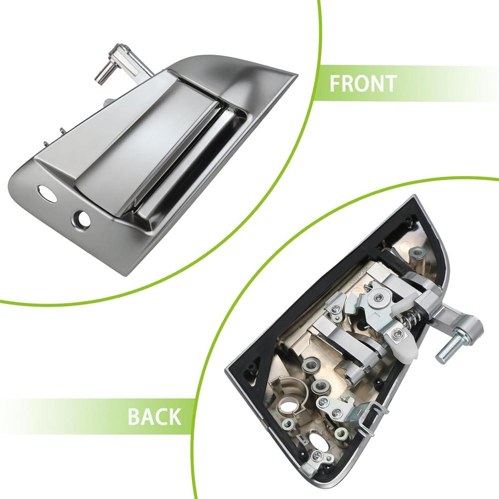 Front Driver Exterior Door Handle with Keyhole 80607-1EA0B For Nissan 370Z 09-17