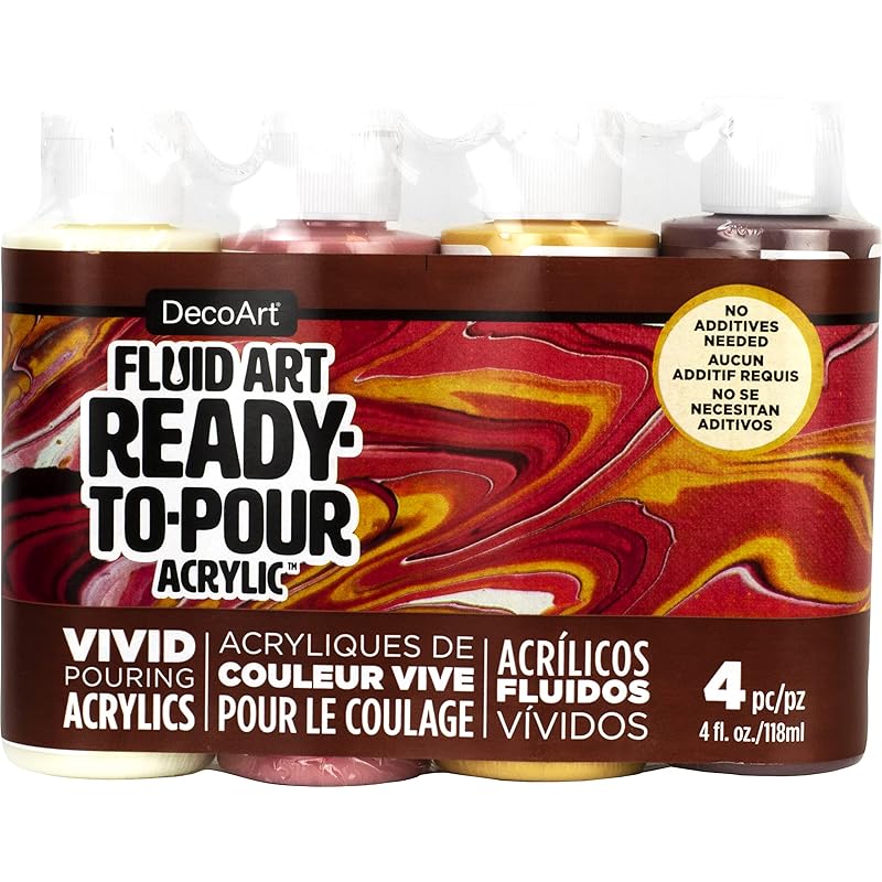 

deco art fluid art 4oz value pack Sunkist 12095658