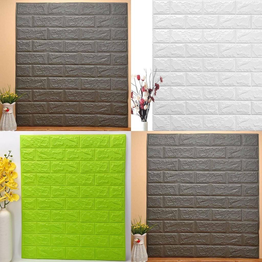 Bellissimo adesivo murale in schiuma Xpe Riduzione del rumore Arredamento camera da letto