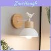 Nordische Wandleuchte LED Modern Minimalistisch Holz Flur Schlafzimmer Wohnzimmer Wandlicht Für Kinderzimmer Dekoration