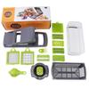 16 in 1 Vegetable Chopper with Handle Kitchen Mandoline Slicer Food Grater Cutter set for Fast Meal Prep and Egg Cutting