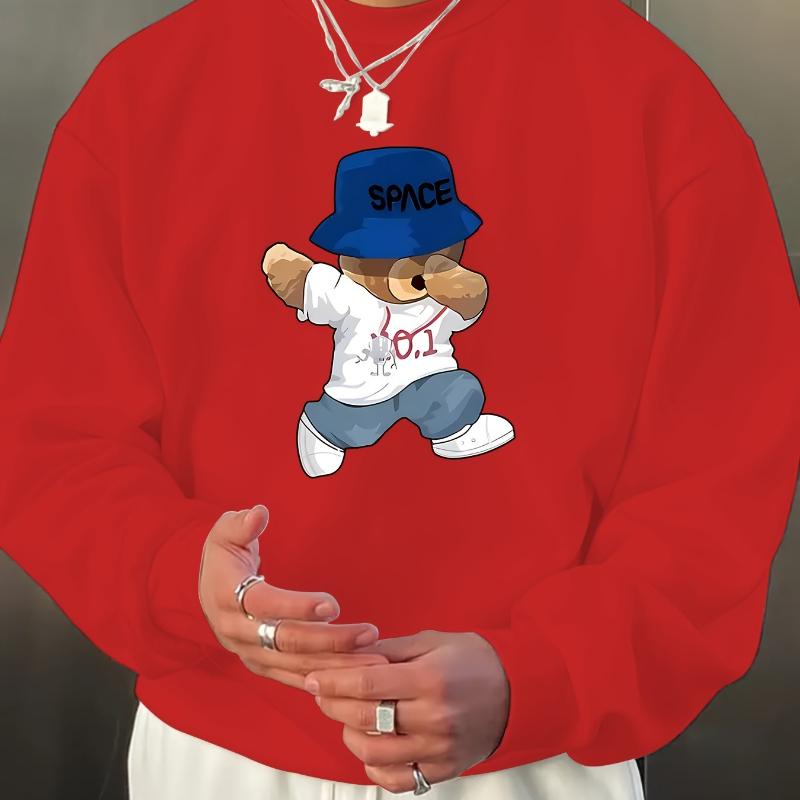 

Дышащие сетчатые детали, мужской свитшот с круглым вырезом, идеально подходит для послетренировочного отдыха и дома XXL красный