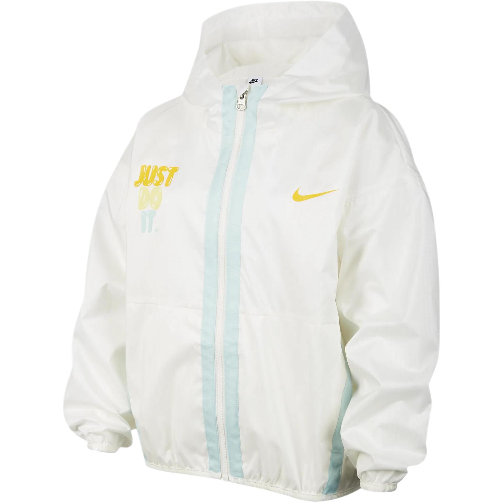 

Nike Повседневная куртка с длинным рукавом для детей, топы, белый цвет HF1125-133 M