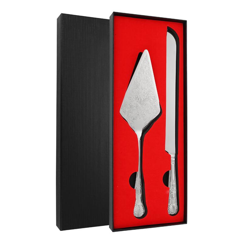 304 Stainless Steel Cake Knife and Scraper Set