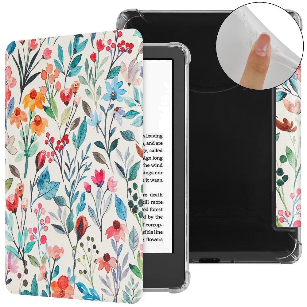 Auto Wake/Sleep e-Reader Case TPU Wear Resistant Protective Cover for Kindle Paperwhite 5 (11th Generation) 6.8 inch 2021