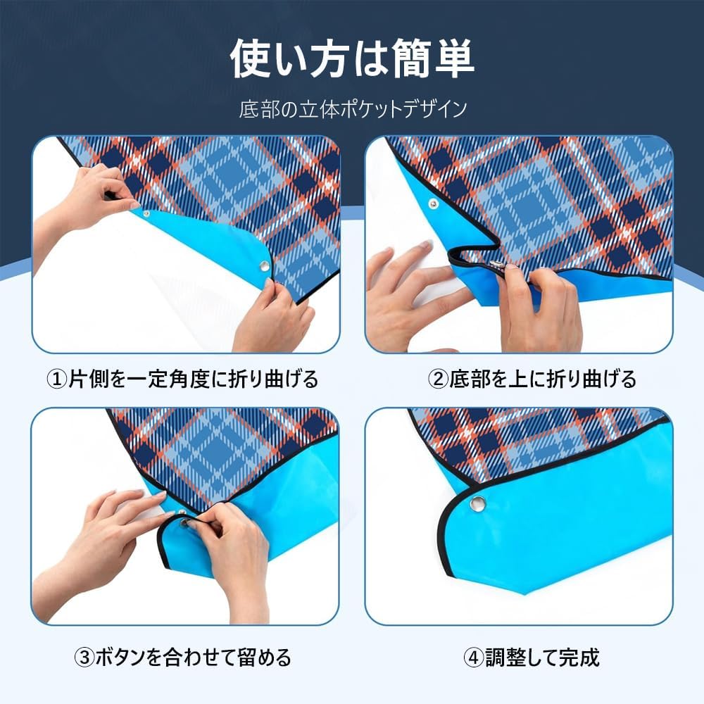 Hiliboom Adult Waterproof Dining Apron High Durability And 3d Pocket