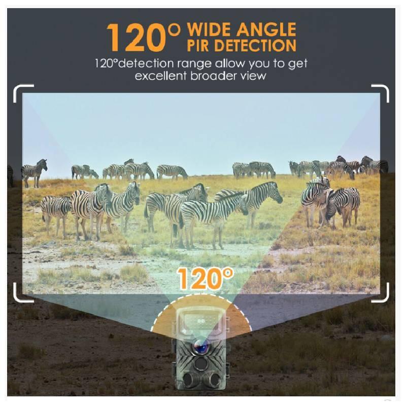 Camera Taking Trail 36mp 1080p Night Photo Video Hunting Animal Monitoring Tool