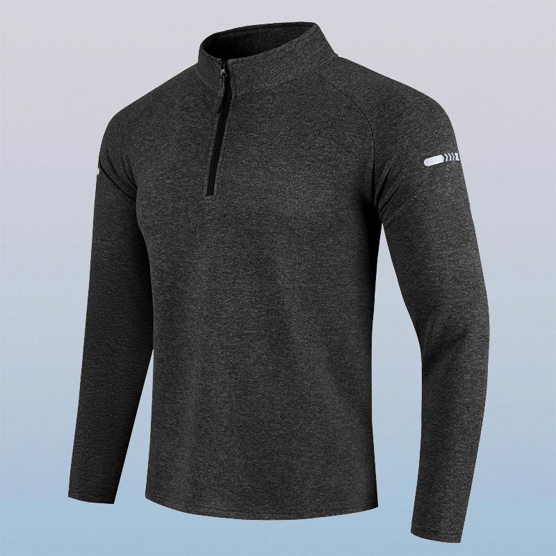 T-shirt da Uomo a Maniche Lunghe per Esterno, T-shirt Sportiva Casual