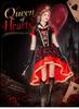 CosplayQueen of Hearts Costume Queen of Hearts Halloween cos Poker Queen Tuxedo Set
