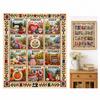 A Set of Embroidery Kits for Twelve Months of the Year