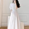 La Chapelle French Style Short Sleeve Lace Dress