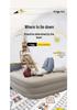 Portable Outdoor Inflatable Mattress - Single/Double Folding Air Cushion Bed for Home and Camping