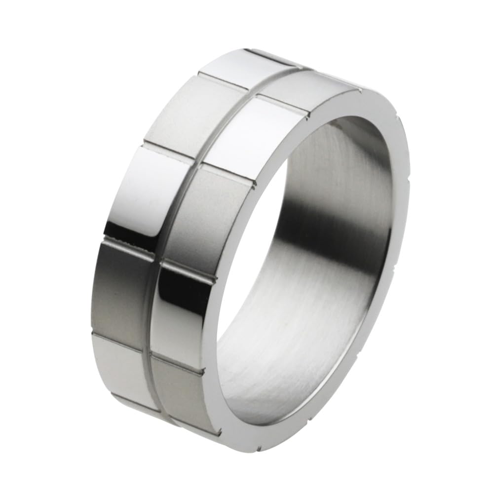 

Кольцо из матовой зеркальной стали fr6003 17 [Figmart] [Аксессуар из нержавеющей стали] №.