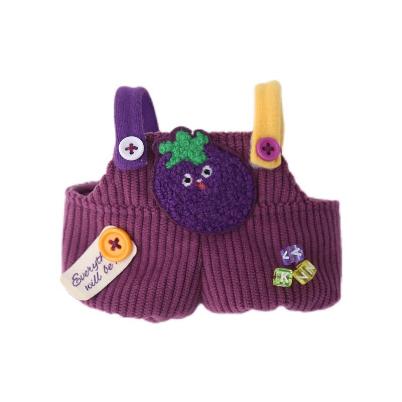 Loopy Style Cute Vegetable Overalls for 15-20cm Doll