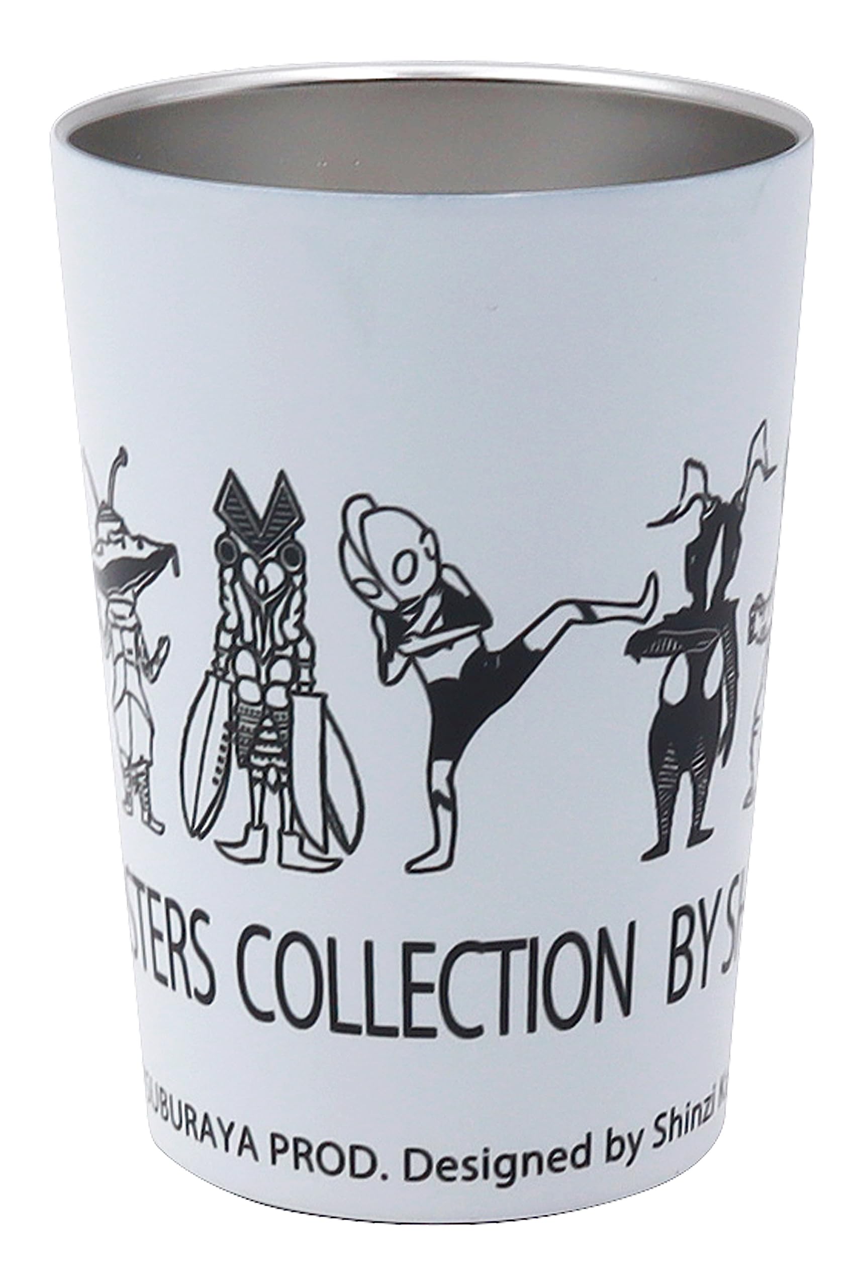 

OGURA Ultraman Stainless Steel Convenience Store Coffee Vacuum WH Tumbler, Cup, 450ml, Insulated, Insulated, All-Star