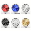 Elegant Universal Mini Quartz Car Clock: Easy Stick-On, Glow Feature for Night Visibility & Luxurious Interior Aesthetics