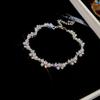 Korean Zircon Octagonal Rose Bracelet - Light Luxury, Elegant Bangle, Fresh Sweet Hand Jewelry