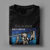 Men's Saber Excalibur Fate Grand Order T Shirts Cotton Clothing Casual Short Sleeve Round Collar Tees Plus Size T-Shirts