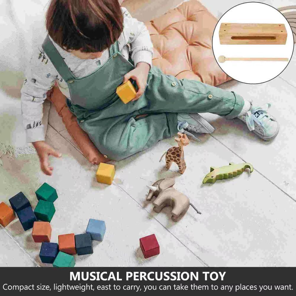 with Mallets Kids Percussion Instruments Wood Beaters Orff Music Instruments  Early Education