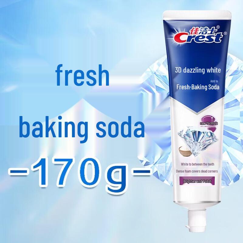 

Crest 3D White Fresh Mint Toothpaste