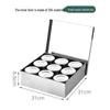 Stainless Steel Food Sample Retention Box Set